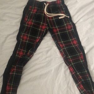 Plaid pants